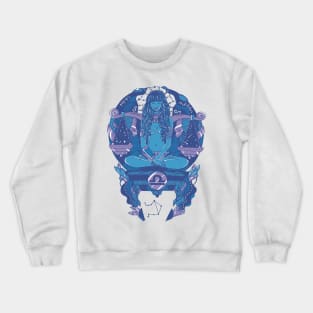 Mountain Blue Libra Beauty Crewneck Sweatshirt